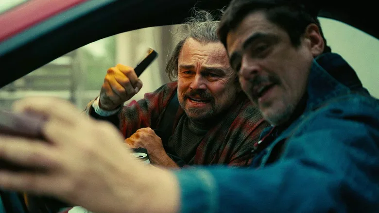 Immagine di scena da Una battaglia dopo l’altra