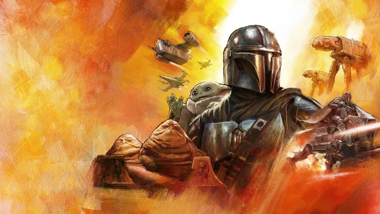 Immagine di scena da Star Wars: The Mandalorian and Grogu