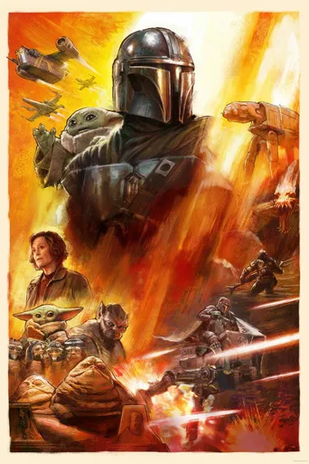 Locandina alternativa di Star Wars: The Mandalorian and Grogu