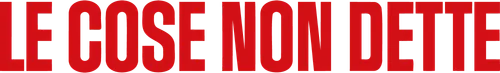 Logo di Le cose non dette
