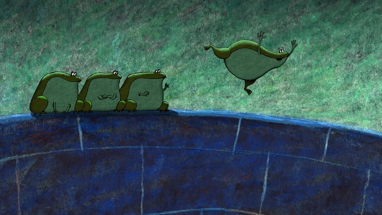 Immagine di scena da La profezia delle ranocchie
