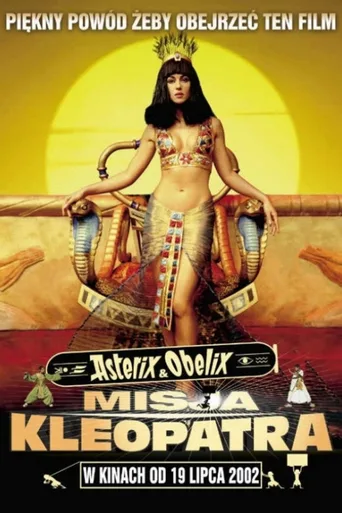 Alternatywny plakat: Asteriks i Obeliks: Misja Kleopatra