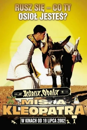 Alternatywny plakat: Asteriks i Obeliks: Misja Kleopatra