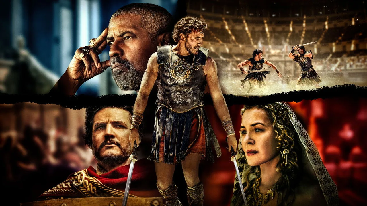 Immagine di scena da Il gladiatore II