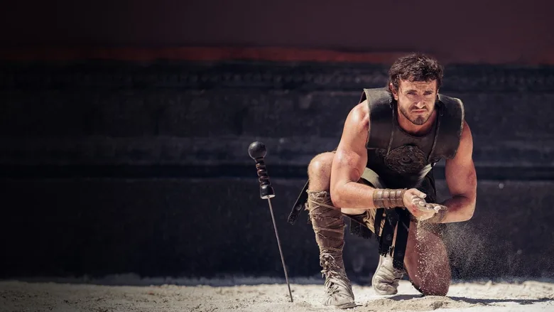 Immagine di scena da Il gladiatore II