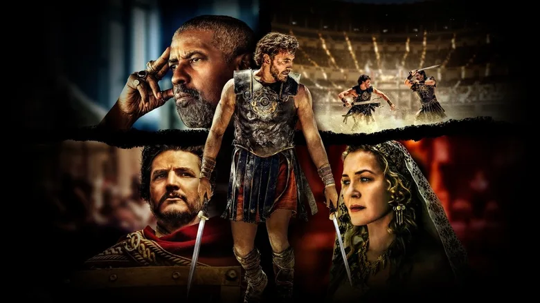 Immagine di scena da Il gladiatore II