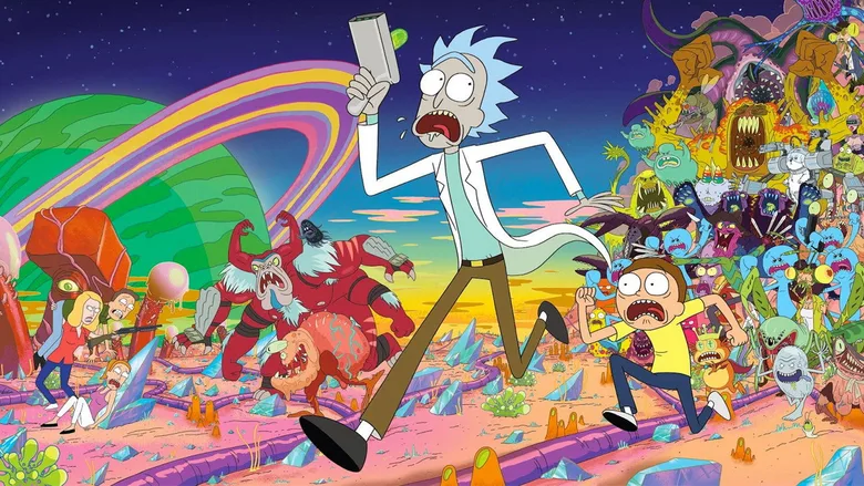 Immagine di scena da Rick and Morty
