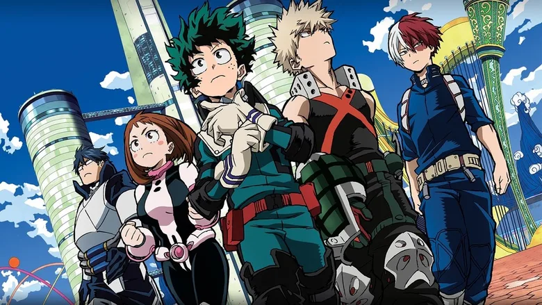 Immagine di scena da My Hero Academia