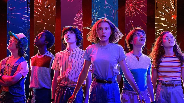 Immagine di scena da Stranger Things