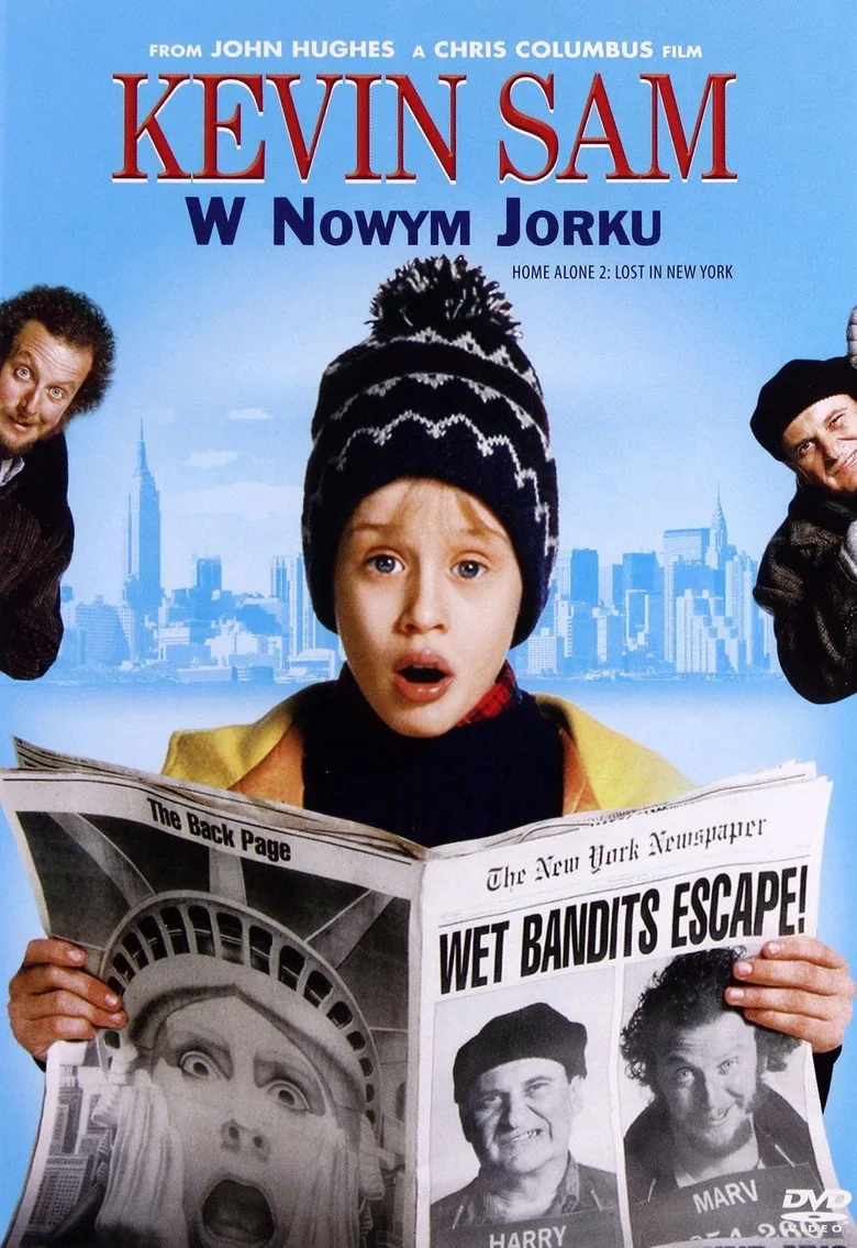 Plakat filmu Kevin sam w Nowym Jorku