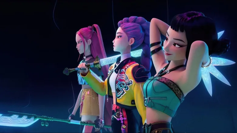 Immagine di scena da KPop Demon Hunters