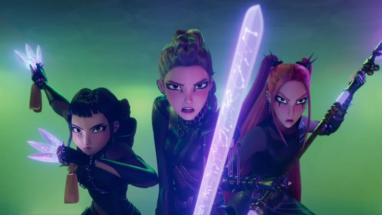 Immagine di scena da KPop Demon Hunters