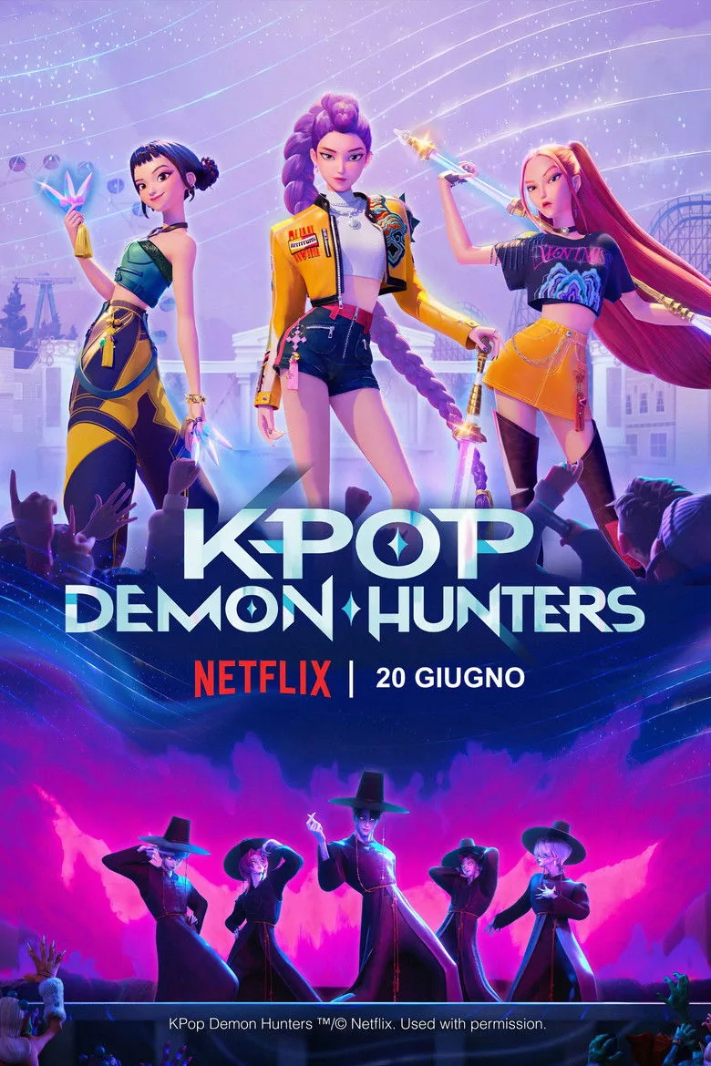 Locandina di KPop Demon Hunters