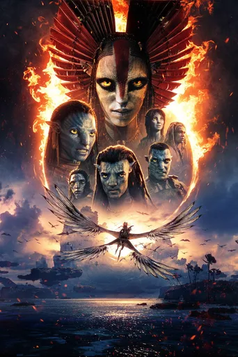 Alternatywny plakat: Avatar: Ogień i popiół