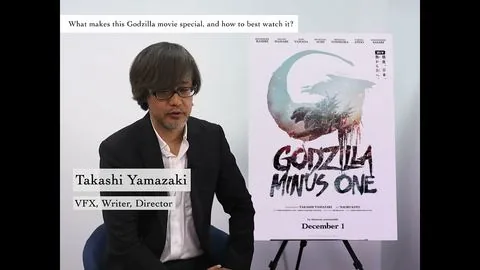 Takashi Yamazaki on the Best Way to See the Movie [Subtitled] - Godzilla Minus One