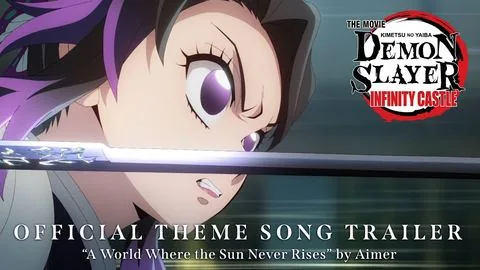 Official Theme Song Trailer (Aimer) [Subtitled] - Demon Slayer: Il Castello dell'Infinito - Parte 1