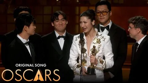 ‘Golden’ from ‘KPop Demon Hunters’ Wins Best Original Song | 98th Oscars Speech (2026) - KPop Demon Hunters