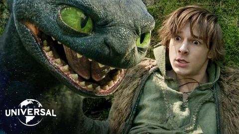 The Moment Hiccup First Meets Toothless - Dragon Trainer