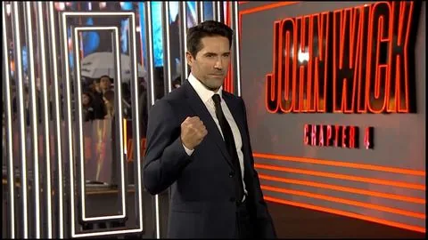 Scott Adkins at the London John Wick 4 Premiere - John Wick 4