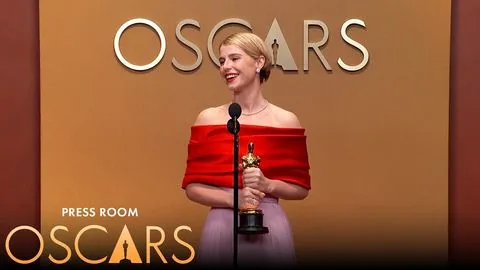 Jessie Buckley Best Actress Press Room Speech | 98th Oscars (2026) - Hamnet