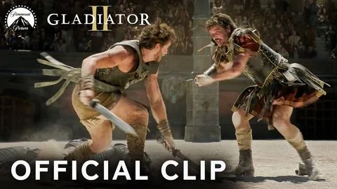 Lucius vs Acacius - Il gladiatore II