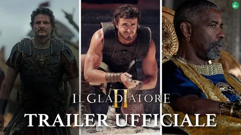 Il Gladiatore II | Trailer Ufficiale - Paul Mescal, Pedro Pascal, Denzel Washington, Ridley Scott - Il gladiatore II