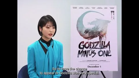 Minami Hamabe on Her "Dream Come True" Casting [Subtitled] - Godzilla Minus One