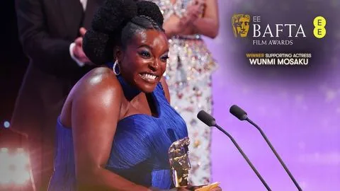 Wunmi Mosaku Wins the Supporting Actress BAFTA for Sinners | EE BAFTA Film Awards 2026 - Grzesznicy