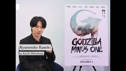 Kamiki Ryunosuke on Co-star Minami Hamabe [Subtitled] - Godzilla Minus One