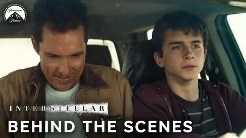 Behind The Scenes vs. Actual Movie Scene - Interstellar