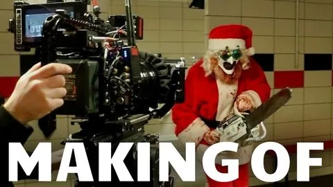 Making Of TERRIFIER 3 - Best Of Behind The Scenes, Stunt Rehearsals & Makup Design For Art The Clown - Terrifier 3