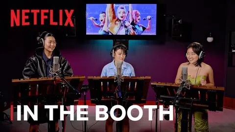 In the Booth with Arden Cho, Ji-young Yoo & May Hong - KPop Demon Hunters