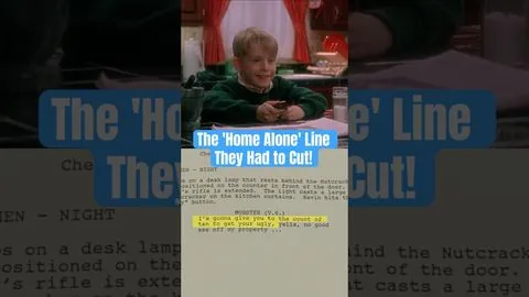 The ‘Home Alone’ Script Line They Had to Cut! - Mamma, ho perso l'aereo