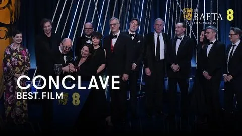 Conclave wins Best Film, Edward Berger looks back on how the film came to be | BAFTA - Conclave