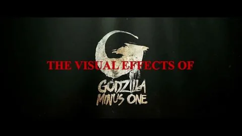 The Visual Effects of Godzilla Minus One [Subtitled] - Godzilla Minus One