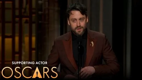 Kieran Culkin Accepts Oscar for Best Supporting Actor on Sean Penn's Behalf | 98th Oscars (2026) - Una battaglia dopo l’altra