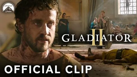 Lucius and Emperor Geta Meet ft. Paul Mescal & Joseph Quinn - Il gladiatore II