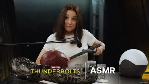 ASMR with Florence Pugh, David Harbour, Julia Louis-Dreyfus - Thunderbolts*