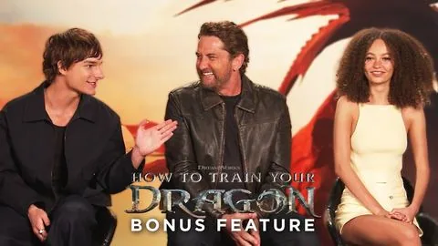 How To Train Your Dragon Cast Take the Ultimate Dragon Quiz - Bonus Feature - Dragon Trainer