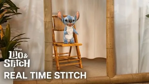 Real-Time Stitch | Behind the Magic - Lilo & Stitch