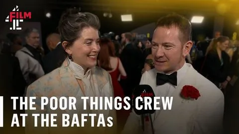 Walk the BAFTA red carpet with the crew of Poor Things - Biedne istoty