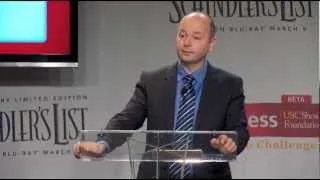 USC Shoah Foundation IWitness Challenge Announcement with Steven Spielberg - Lista Schindlera