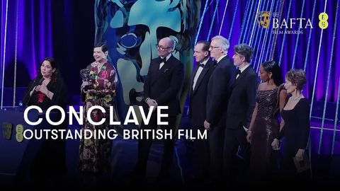 Conclave wins Best British Film to Edward Berger's delight | BAFTA Film Awards 2025 - Conclave