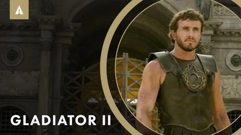 'Gladiator II' With Paul Mescal, Denzel Washington, Ridley Scott, and More | Academy Conversations - Il gladiatore II