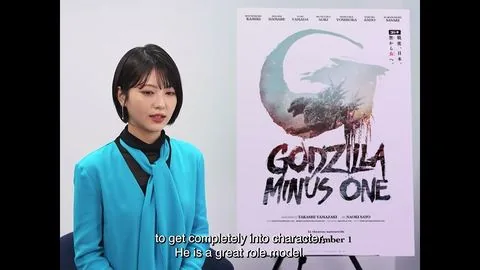 Minami Hamabe on Co-star Kamiki Ryunosuke [Subtitled] - Godzilla Minus One