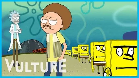 Rick and Morty x Vulture: A Trip to ‘Spongebob Universe Show’ - Rick and Morty