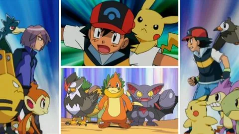 Sinnoh (Seasons 10-13) - Pokémon
