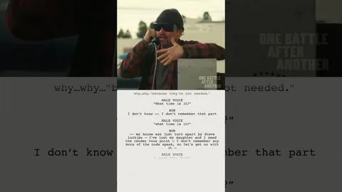 Script to Screen: Bob's Phone Call - Una battaglia dopo l’altra