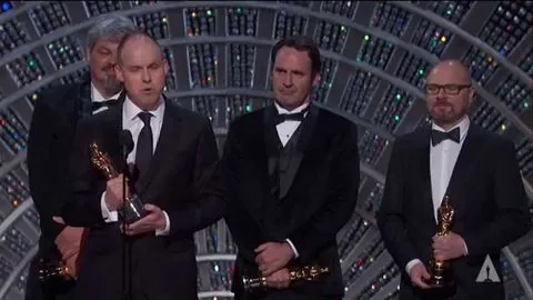 "Interstellar" winning the Oscar® for Visual Effects - Interstellar