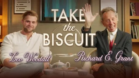Leo Woodall and Richard E. Grant Take The Biscuit - Norymberga